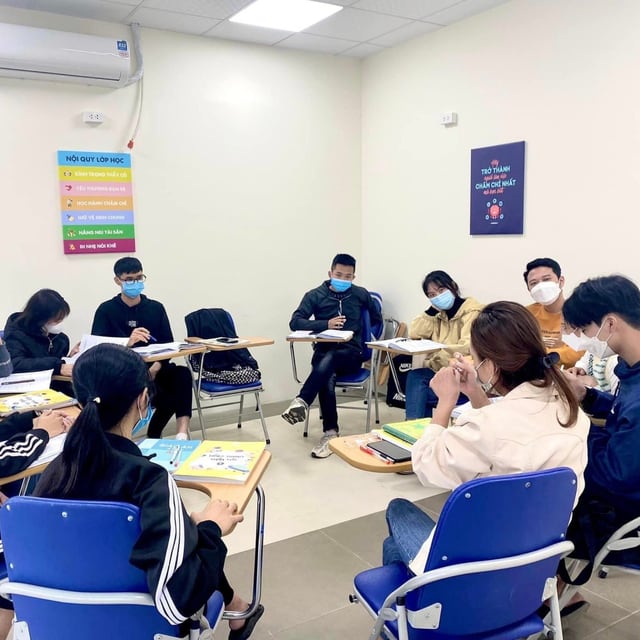 Lớp học tương tác tại Hương Hương