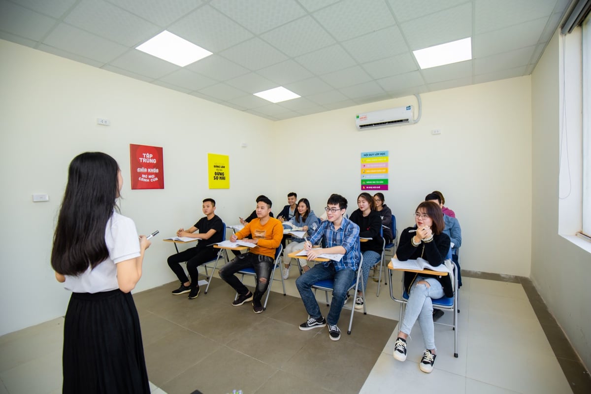Lớp học tại Hương Hương