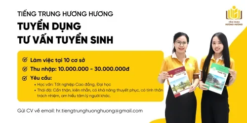 Tuyển dụng Nhân Viên Tư Vấn Tuyển Sinh