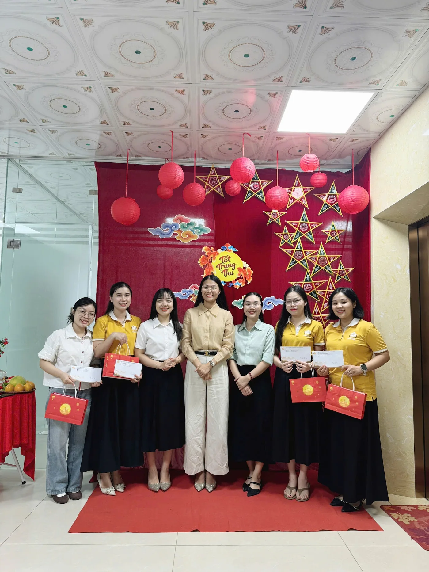 Buổi trao quà Trung thu tại cơ sở Lạng Giang