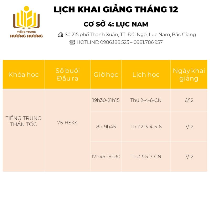 Tiếng Trung Hương Hương
