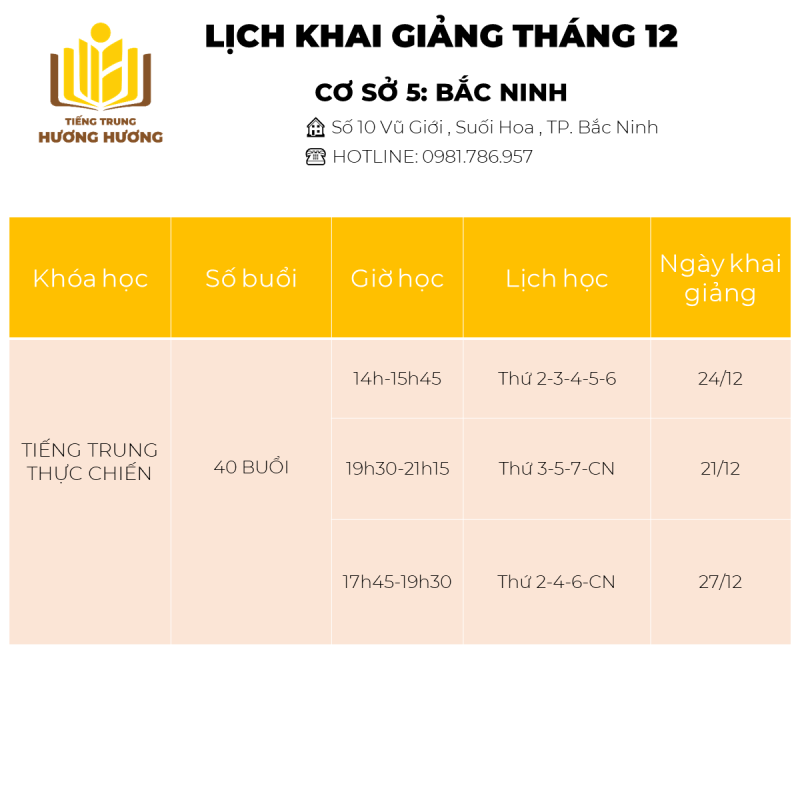 Tiếng Trung Hương Hương