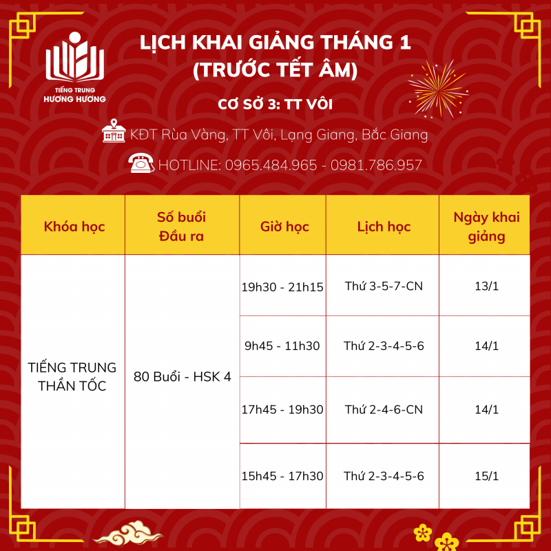 Tiếng Trung Hương Hương