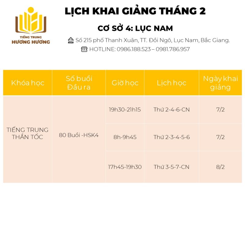 Tiếng Trung Hương Hương