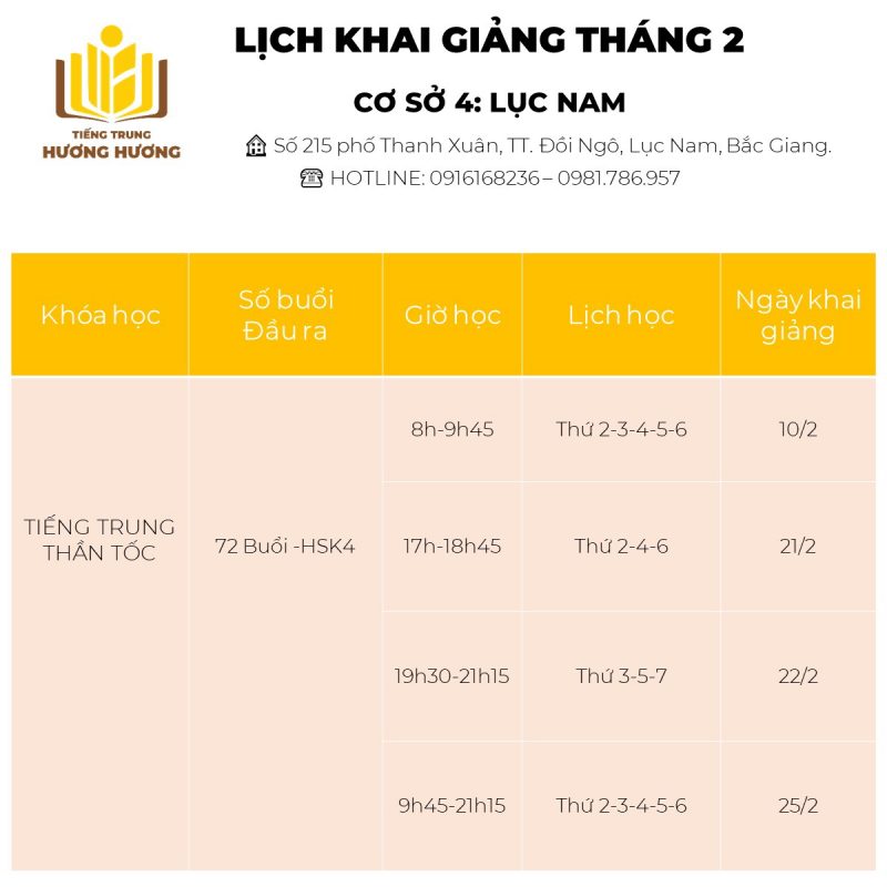 Tiếng Trung Hương Hương