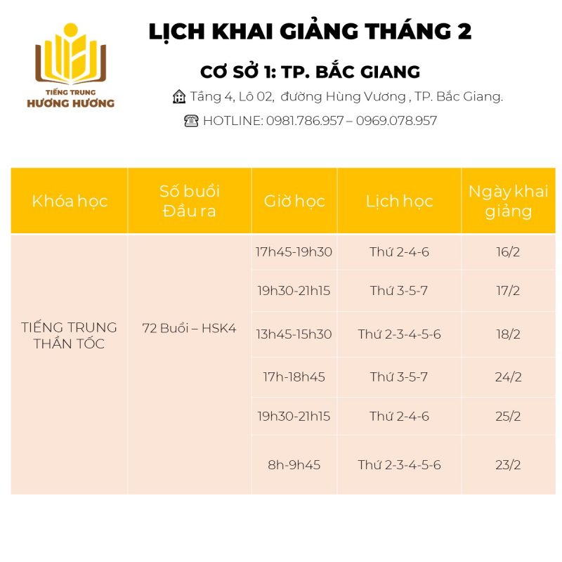 Tiếng Trung Hương Hương