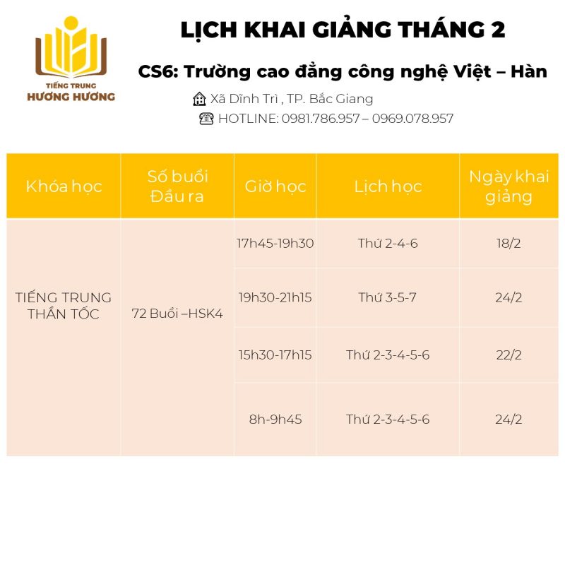 Tiếng Trung Hương Hương