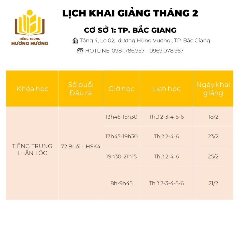 Tiếng Trung Hương Hương