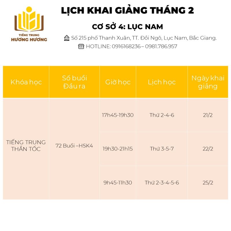 Tiếng Trung Hương Hương