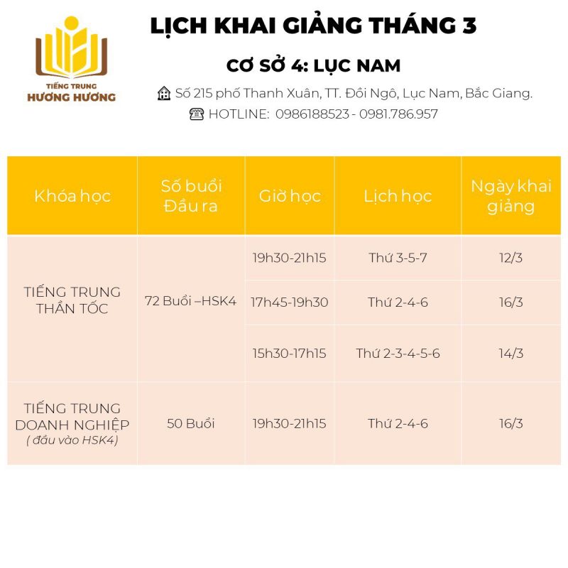 Tiếng Trung Hương Hương