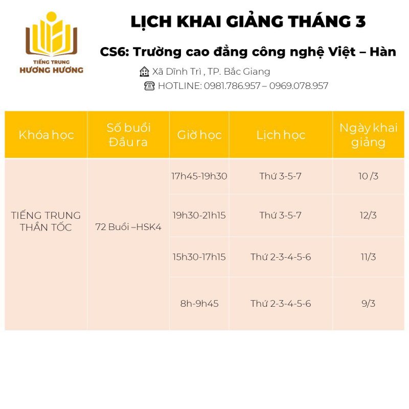 Tiếng Trung Hương Hương
