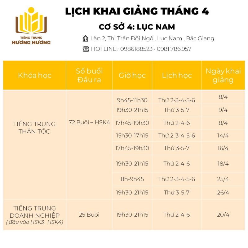 Tiếng Trung Hương Hương