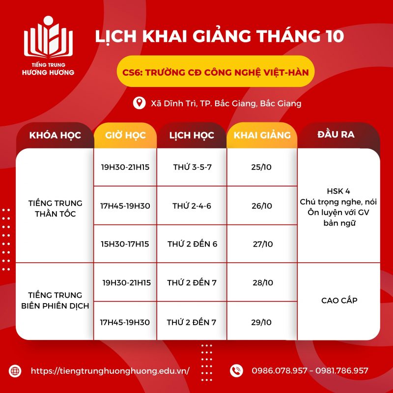 Tiếng Trung Hương Hương