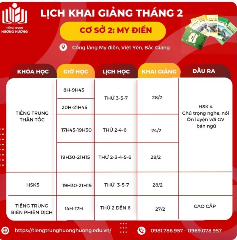 Tiếng Trung Hương Hương