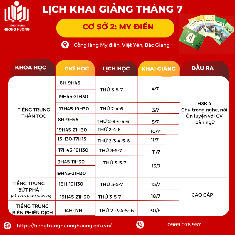 Tiếng Trung Hương Hương