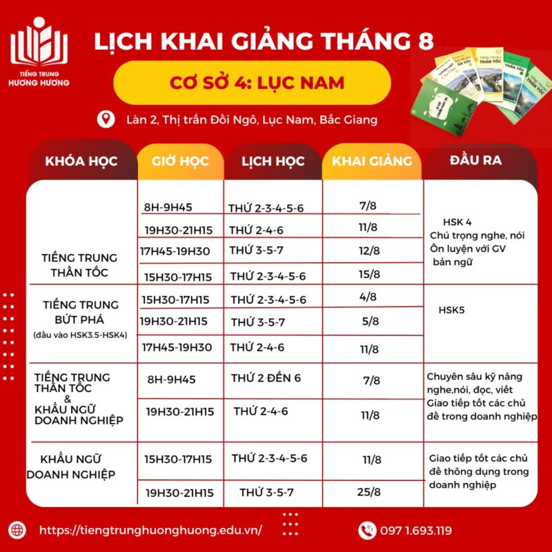 Tiếng Trung Hương Hương