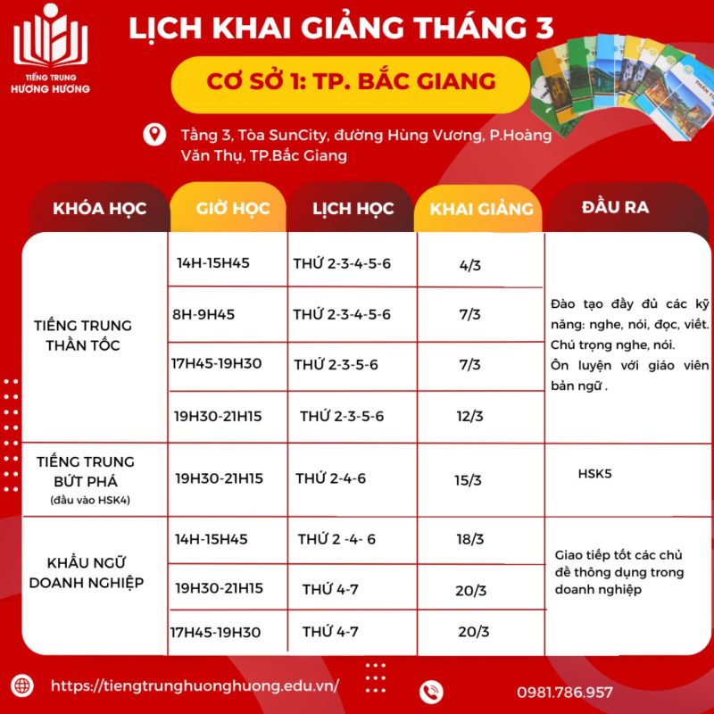 Tiếng Trung Hương Hương