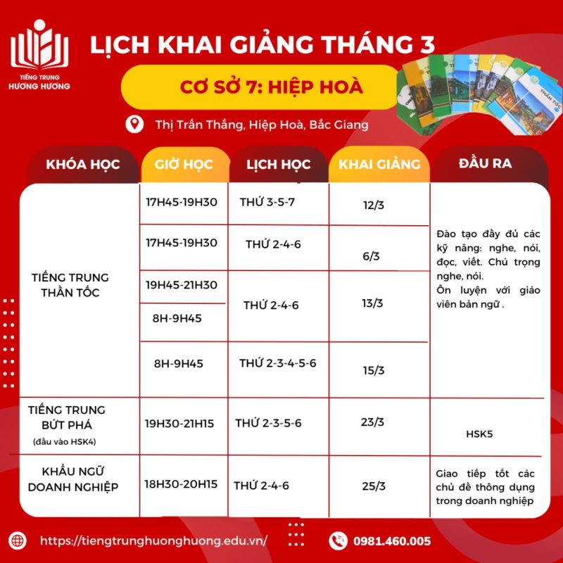 Tiếng Trung Hương Hương