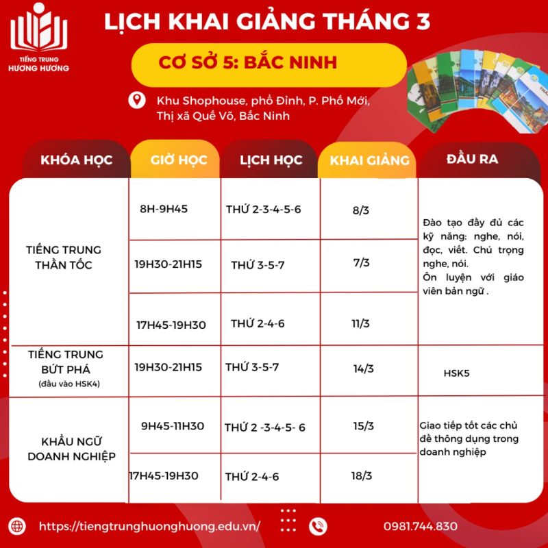 Tiếng Trung Hương Hương